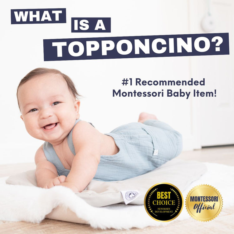montessori baby topponcino newborn lounger #color_grey